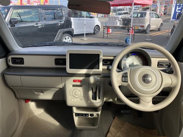 アルトラパン L クリアランスソナー レーンアシスト 衝突被害軽減システム オートライト スマートキー アイドリングストップ 電動格納ミラー シートヒーター ベンチシート CVT ESC エアコン パワーステアリング(2枚目)