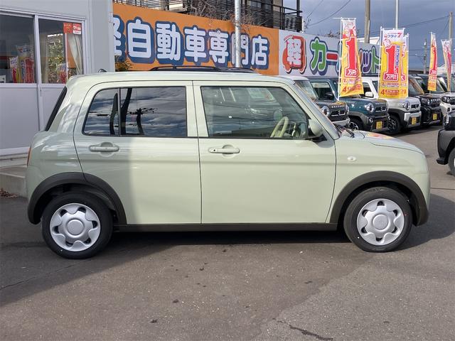 アルトラパン L クリアランスソナー レーンアシスト 衝突被害軽減システム オートライト スマートキー アイドリングストップ 電動格納ミラー シートヒーター ベンチシート CVT ESC エアコン パワーステアリング(7枚目)