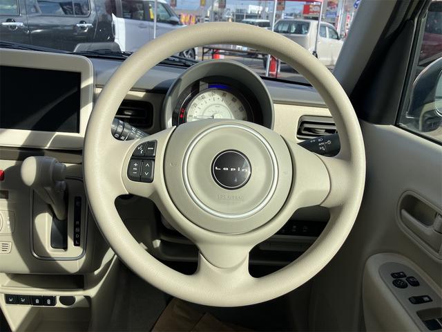 アルトラパン L クリアランスソナー レーンアシスト 衝突被害軽減システム オートライト スマートキー アイドリングストップ 電動格納ミラー シートヒーター ベンチシート CVT ESC エアコン パワーステアリング(17枚目)