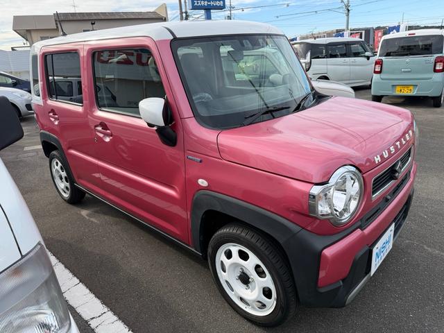 ハスラー ハイブリッドＧターボ　ターボ車　車検整備２年付　純正全方位カメラ付き９インチメーカーナビ　アダプティブクルーズコントロール　スマートキー２ケ　シートヒーター　衝突被害軽減ブレーキカメラ（4枚目）