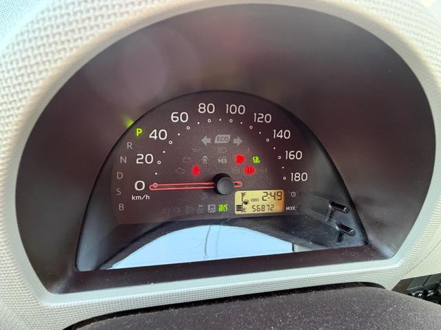 パッソ プラスハナ　Ｃパッケージ　純正ナビＴＶ　前オーナー記録簿あり（25枚目）