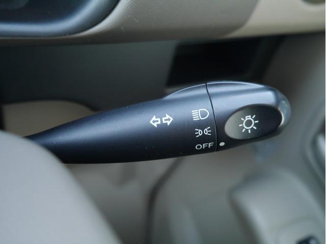 ライトは手動で付けるやつです。