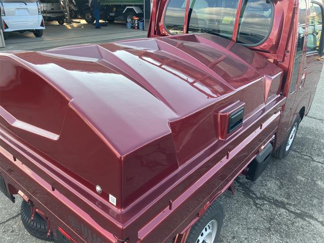 ハイゼットトラック ジャンボエクストラ　４ＷＤ　トラカバー付き　届け出済み未使用車　ＣＶＴ　衝突被害軽減システム　クリアランスソナー　スマートキー　アイドリングストップ　オートライト　ＬＥＤヘッドランプ　ＡＢＳ　ＥＳＣ　エアコン（7枚目）