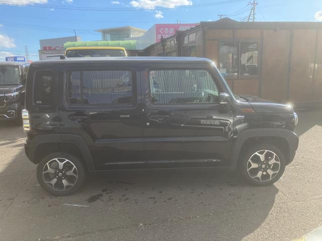 ハスラー ハイブリッドX LEDライト・LEDフォグランプ・社外ナビ・TV・バックカメラ・スマートキー2個・ETC・純正アルミ(4枚目)