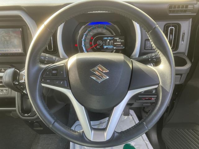 ハスラー ハイブリッドX LEDライト・LEDフォグランプ・社外ナビ・TV・バックカメラ・スマートキー2個・ETC・純正アルミ(16枚目)