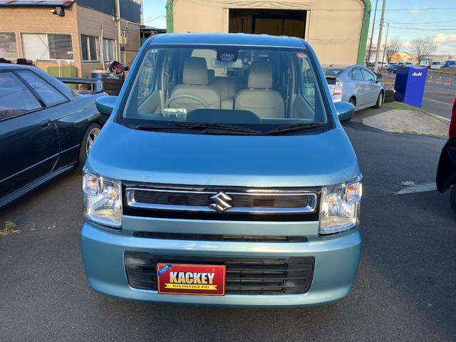 ワゴンR ハイブリッドFX セーフティサポート・スマートキー・ヘッドアップディスプレイ・シートヒーター・社外SDナビ(2枚目)