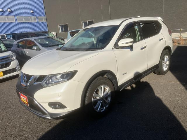 エクストレイル 20X ハイブリッド エマージェンシーブレーキP ハイブリッド4WD・スマートキー・純正ナビ/TV/DVD/BT・バックカメラ・ナビ連動2.0ETC・ハーフレザーシート・本革ステアリング・LEDヘッドライト&フォグ・17インチAW・シートヒーター(7枚目)