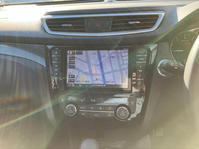 エクストレイル 20X ハイブリッド エマージェンシーブレーキP ハイブリッド4WD・スマートキー・純正ナビ/TV/DVD/BT・バックカメラ・ナビ連動2.0ETC・ハーフレザーシート・本革ステアリング・LEDヘッドライト&フォグ・17インチAW・シートヒーター(12枚目)