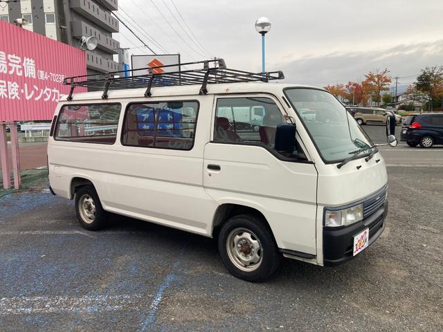 キャラバン ロングＤＸ　５速マニュアルミッション　ロング　ディーゼル　４ＷＤ　純正デッキ（8枚目）