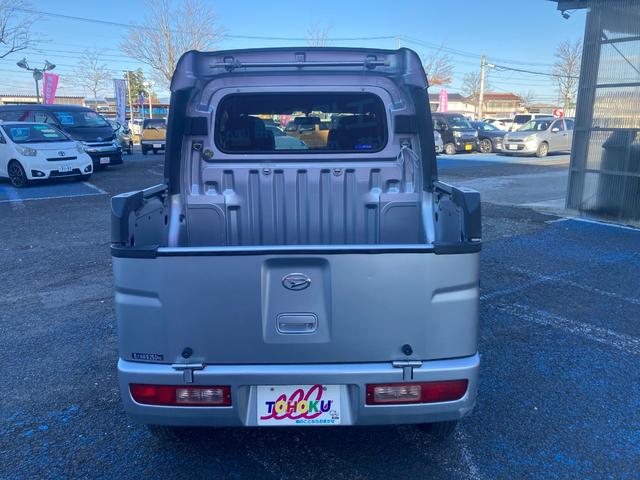 ハイゼットカーゴ デッキバン　社外ナビ　ワンセグＴＶ　ＣＤ　４ＷＤ　ドアバイザー　フロアーマット（5枚目）