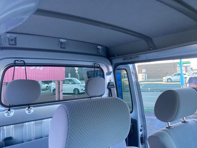 ハイゼットカーゴ デッキバン　社外ナビ　ワンセグＴＶ　ＣＤ　４ＷＤ　ドアバイザー　フロアーマット（18枚目）