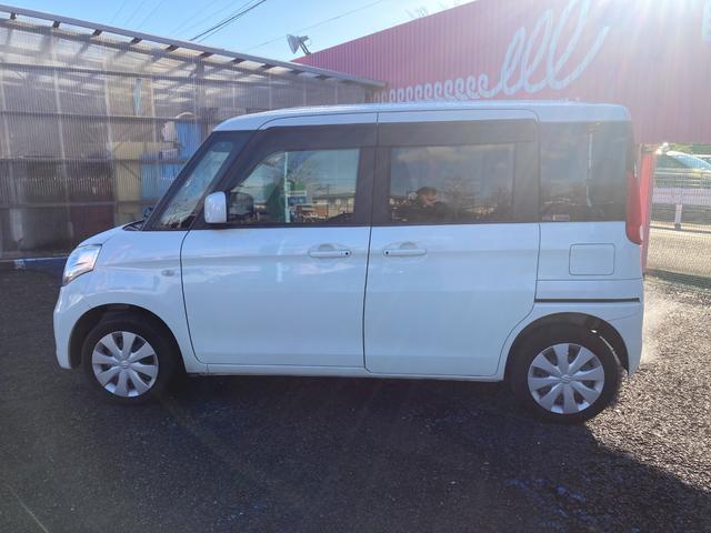 スペーシア Gリミテッド 社外ナビ 地デジ バックカメラ パワースライドドア デュアルカメラブレーキサポート ステアリングリモコン ETC(3枚目)