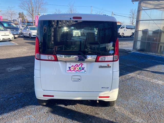 スペーシア Gリミテッド 社外ナビ 地デジ バックカメラ パワースライドドア デュアルカメラブレーキサポート ステアリングリモコン ETC(5枚目)