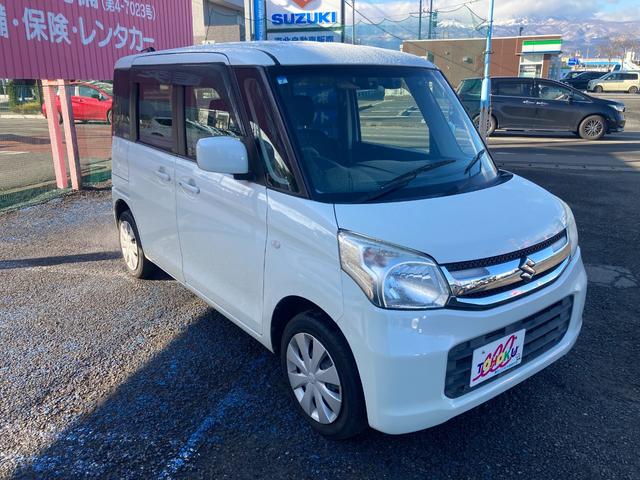 スペーシア Gリミテッド 社外ナビ 地デジ バックカメラ パワースライドドア デュアルカメラブレーキサポート ステアリングリモコン ETC(8枚目)