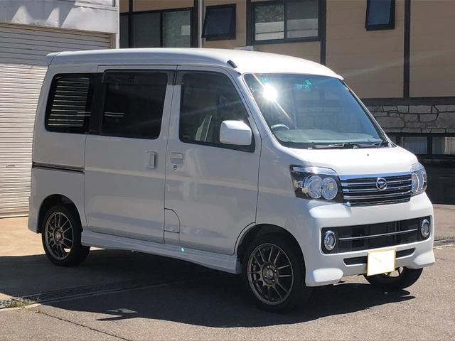カスタムターボRS 4WD SDナビ フルセグTV 社外AW(3枚目)