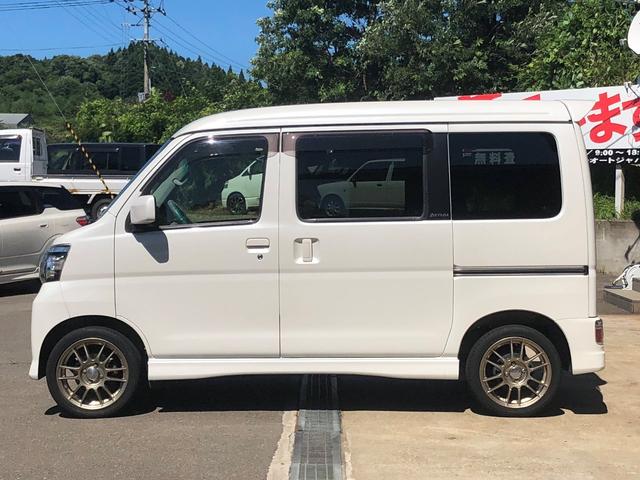カスタムターボRS 4WD SDナビ フルセグTV 社外AW(8枚目)