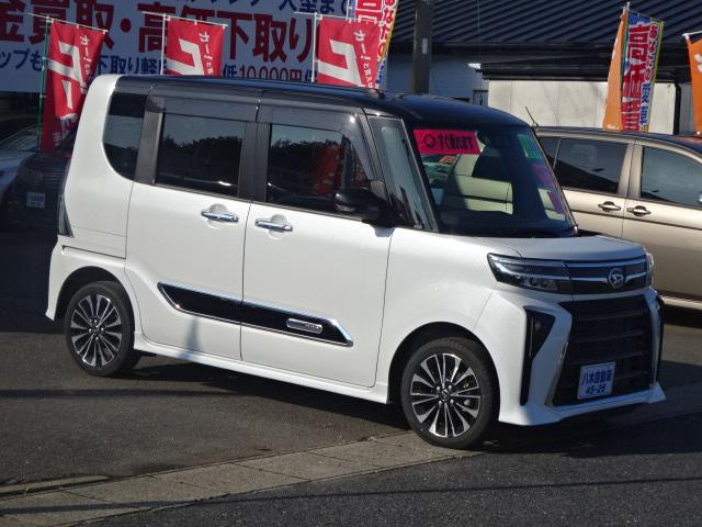 タント カスタムＲＳ　ナビ　ＴＶ　ＥＴＣ　バックカメラ　スマートキー　アルミ　４ＷＤ（8枚目）