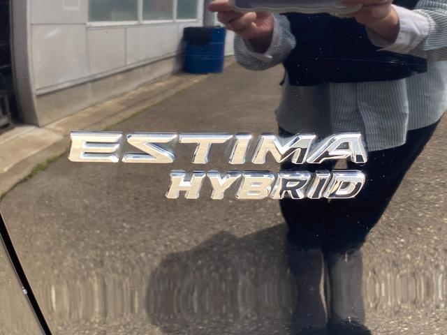 エスティマハイブリッド アエラス　オプションＨＤＤナビ　フルセグＴＶ　Ｂモニター　ＥＴＣ　純正エンジンスターター　両側Ｐスライドドア　Ｐバックドア　前後ドラレコ　後席モニター　ＨＩＤオートライト　フォグ　クルコン　ワンオーナー（70枚目）