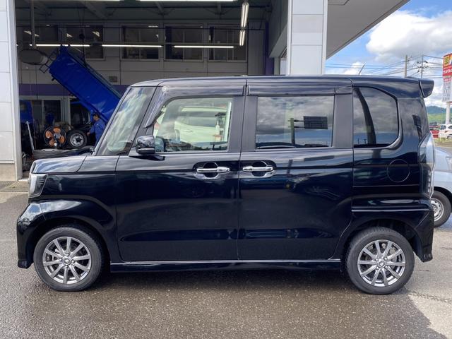 Ｎ－ＢＯＸカスタム Ｇ・Ｌ　４ＷＤ　ギャザスプレミアムインターナビ　フルセグＴＶ　Ｂモニター　ＥＴＣ　純正前後ドラレコ　前席シートヒーター　両側電動スライドドア　ステアリングスイッチ　ＬＥＤオートライト　フォグ　スマートキー（5枚目）