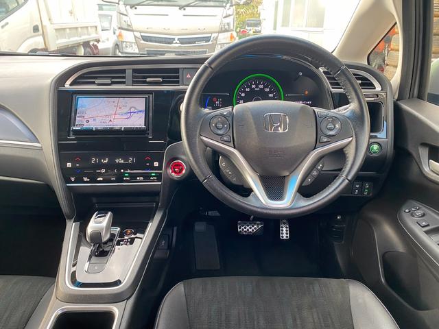 シャトル ハイブリッドX ホンダセンシング 4WD カロッツェリアメモリーナビ フルセグTV Bモニター 前後ドラレコ ETC2.0 LEDオートライト フォグ Aハイビーム シートヒーター パドルシフト 衝突軽減ブレーキ アクティブクルコン(26枚目)