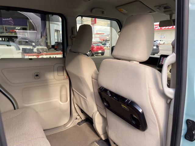 スペーシア ハイブリッドＸ　４ＷＤ　純正オプションナビ　フルセグＴＶ　ＥＴＣ　両側電動スライドドア　オートライト　スリムサーキュレーター　スマートキー　前席シートヒーター　衝突被害軽減ブレーキ　Ｒパーキングセンサー（43枚目）