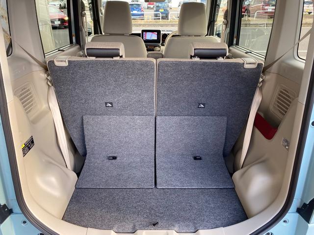 スペーシア ハイブリッドＸ　４ＷＤ　純正オプションナビ　フルセグＴＶ　ＥＴＣ　両側電動スライドドア　オートライト　スリムサーキュレーター　スマートキー　前席シートヒーター　衝突被害軽減ブレーキ　Ｒパーキングセンサー（46枚目）