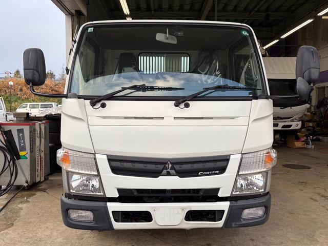 キャンター 　４ＷＤ　ＩＣターボ　１５０馬力　最大積載３ｔ　強化ダンプ　デュオニック６速セミオートマ　ラジオ　キーレス　左電格ミラー　荷台内寸長３０５　幅１５９　高３７（2枚目）