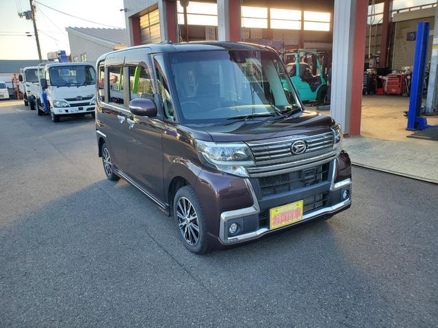 タント カスタムX トップエディションSAIII 4WD ETC チデジメモリーナビ バックカメラ(3枚目)