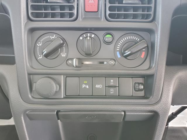 キャリイトラック KCエアコン・パワステ フロアマット ドアバイザー スタッドレスタイヤセット(18枚目)