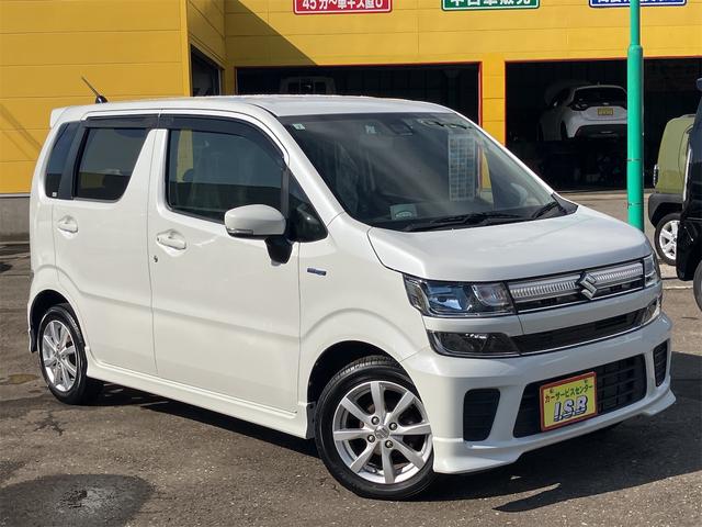 ワゴンＲ ハイブリッドＦＺ　４ＷＤ【修復歴無　禁煙車　スズキセーフティサポート】　ナビ　ＴＶ　ヘッドアップディスプレイ　レーンアシスト　衝突被害軽減システム　　ＬＥＤヘッドランプ　アイドリングストップ　シートヒーター（3枚目）