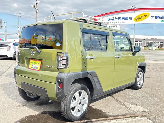 タフト Ｇ　４ＷＤ【修復歴無　禁煙車】ナビ　ＴＶ　全周囲カメラ　ＯＰルーフキャリア　ＬＥＤヘッドライト　サンルーフ　クリアランスソナー　衝突被害軽減システム　ヘッドライトウォッシャー　アイドリングストップ（5枚目）
