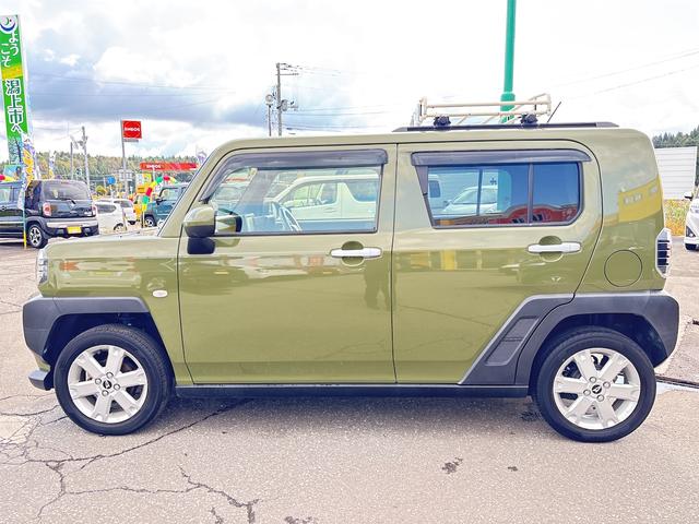 タフト Ｇ　４ＷＤ【修復歴無　禁煙車】ナビ　ＴＶ　全周囲カメラ　ＯＰルーフキャリア　ＬＥＤヘッドライト　サンルーフ　クリアランスソナー　衝突被害軽減システム　ヘッドライトウォッシャー　アイドリングストップ（8枚目）