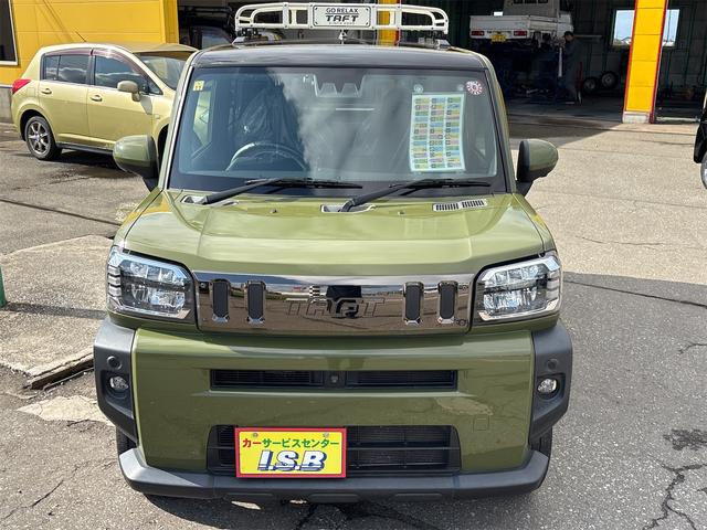 タフト Ｇ　４ＷＤ【修復歴無　禁煙車】ナビ　ＴＶ　全周囲カメラ　ＯＰルーフキャリア　ＬＥＤヘッドライト　サンルーフ　クリアランスソナー　衝突被害軽減システム　ヘッドライトウォッシャー　アイドリングストップ（56枚目）