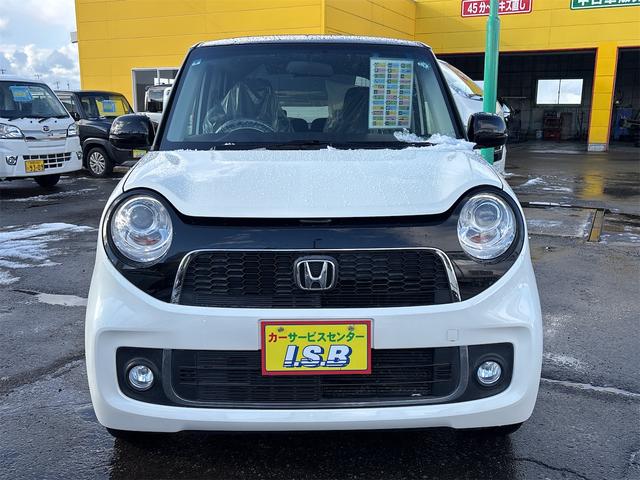 N-ONE プレミアム・Lパッケージ 4WD【修復歴無 禁煙車 純正ツートンカラー】ナビ TV バックカメラ ETC オートライト HIDライト スマートキー アイドリングストップ 電動格納ミラー ESC CD USB チップアップシート(2枚目)
