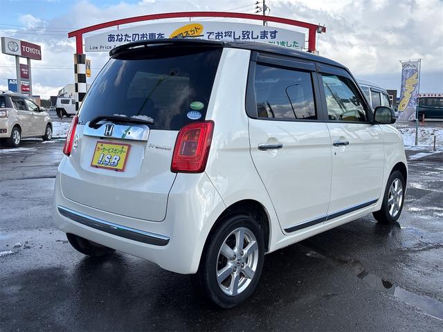 N-ONE プレミアム・Lパッケージ 4WD【修復歴無 禁煙車 純正ツートンカラー】ナビ TV バックカメラ ETC オートライト HIDライト スマートキー アイドリングストップ 電動格納ミラー ESC CD USB チップアップシート(5枚目)