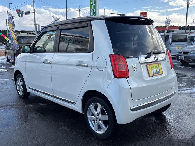 N-ONE プレミアム・Lパッケージ 4WD【修復歴無 禁煙車 純正ツートンカラー】ナビ TV バックカメラ ETC オートライト HIDライト スマートキー アイドリングストップ 電動格納ミラー ESC CD USB チップアップシート(7枚目)