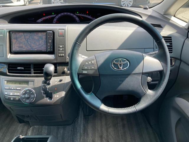 アエラス 禁煙 後席モニター クルーズコントロール HDDナビ CD・DVD再生 フルセグTV Bluetooth ETC バックカメラ 両側電動スライド HIDオートライト フォグ ステアリングリモコン(11枚目)