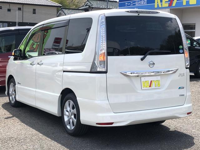 ハイウェイスター S-ハイブリッド Vセレクション -兵庫県仕入- 禁煙 クルコン フルセグ バックカメラ SDナビ BT接続 CD/DVD再生 ETC USB 両側電動ドア HID アイドリングストップ リアテーブル・サンシェード プッシュスタート(11枚目)