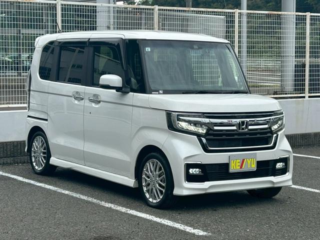 N-BOXカスタム Lターボ【千葉県仕入/ワンオーナー/後期/ホンダセンシング】 【8型ナビ/エンジンスターター】【衝突軽減/車線逸脱警告/追従クルコン/コーナーセンサー/両側電動ドア】【ハーフレザーシート/シートヒーター】【ETC/バックカメラ/前後ドラレコ】【フルセグ/BT】(24枚目)
