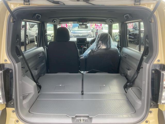 タフト Gターボ ダーククロムベンチャー【新品7型ナビ取付/4WD】 【届出済未使用車/パノラマモニター】【スカイフィールトップ/衝突軽減システム/車線逸脱警告/追従クルコン】【LEDヘッドライト/コーナーセンサー】【電動パーキング/オートライト】【シートヒーター】(21枚目)