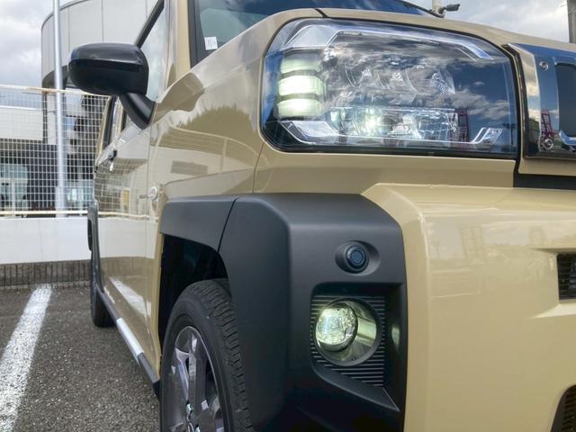 タフト Gターボ ダーククロムベンチャー【新品7型ナビ取付/4WD】 【届出済未使用車/パノラマモニター】【スカイフィールトップ/衝突軽減システム/車線逸脱警告/追従クルコン】【LEDヘッドライト/コーナーセンサー】【電動パーキング/オートライト】【シートヒーター】(32枚目)