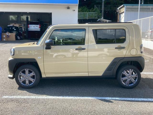 タフト Gターボ ダーククロムベンチャー【新品7型ナビ取付/4WD】 【届出済未使用車/パノラマモニター】【スカイフィールトップ/衝突軽減システム/車線逸脱警告/追従クルコン】【LEDヘッドライト/コーナーセンサー】【電動パーキング/オートライト】【シートヒーター】(38枚目)