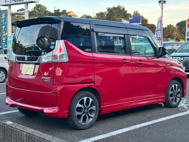 ソリオバンディット ハイブリッドMV 【禁煙車/8型SDナビ/ドラレコ】 【クルーズコントロール/衝突軽減/車線逸脱警告】【フルセグ/BT接続/CD・DVD再生】【シートヒーター/電動スライドドア】【LEDオートライト/フォグ/アイドリングストップ】【ビルトインETC】(49枚目)