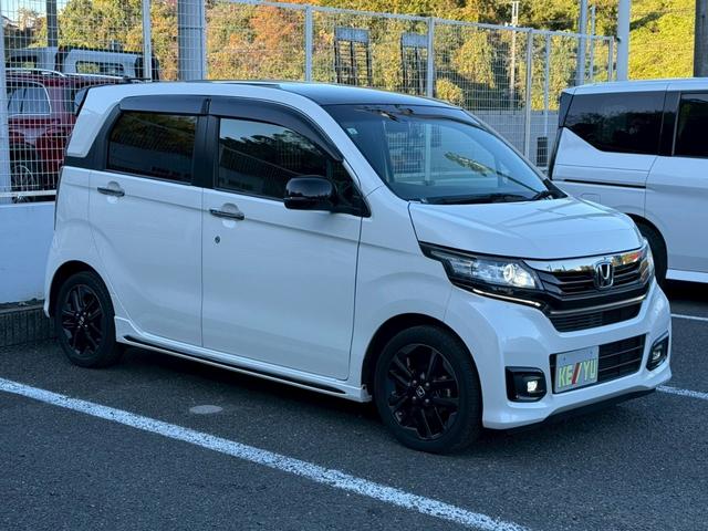 Ｎ－ＷＧＮカスタム Ｇ　ターボＳＳ２トーンカラースタイルパッケージ【特別仕様車】　【禁煙車／８型ナビ】【クルーズコントロール／ハーフレザーシート】【ＥＴＣ／バックカメラ／ドライブレコーダー】【ＨＩＤヘッドライト／オートライト】【パドルシフト】【オートエアコン／純正１５インチＡＷ］（24枚目）