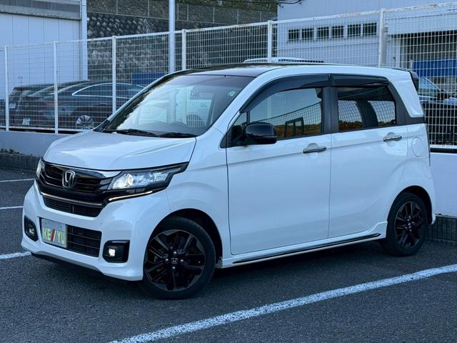 Ｎ－ＷＧＮカスタム Ｇ　ターボＳＳ２トーンカラースタイルパッケージ【特別仕様車】　【禁煙車／８型ナビ】【クルーズコントロール／ハーフレザーシート】【ＥＴＣ／バックカメラ／ドライブレコーダー】【ＨＩＤヘッドライト／オートライト】【パドルシフト】【オートエアコン／純正１５インチＡＷ］（53枚目）