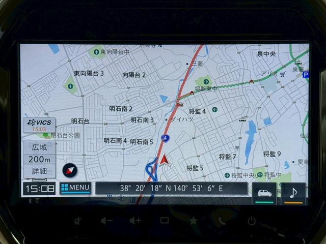 ハスラー ＪスタイルＩＩ【全方位モニター付ＭＯＰ９インチナビ／禁煙車】　【衝突軽減システム／車線逸脱警告／追従クルコン／コーナーセンサー】【フルセグＴＶ／ＢＴ接続／ＣＤ・ＤＶＤ再生】【前席シートヒーター】【ＬＥＤヘッドライト／ルーフレール】【ＵＳＢ充電ポート】（10枚目）