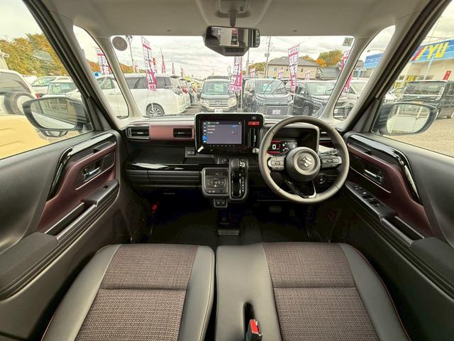 スペーシアカスタム ハイブリッドXSターボ【届出済未使用車/4WD/全方位ナビ】 【スズキコネクト9型全方位ナビ/フルセグ/BT接続】【コーナーセンサー/追従クルコン/衝突軽減】【ハーフレザー/シートヒーター/オットマン/両側電動ドア】【LEDライト/フォグ】【パドルシフト】(4枚目)