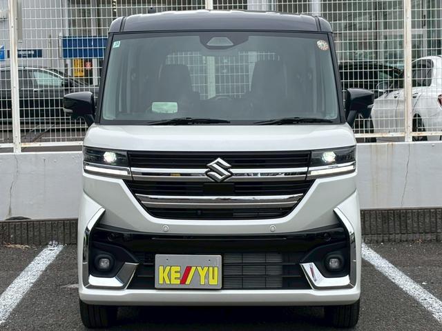 スペーシアカスタム ハイブリッドXSターボ【届出済未使用車/4WD/全方位ナビ】 【スズキコネクト9型全方位ナビ/フルセグ/BT接続】【コーナーセンサー/追従クルコン/衝突軽減】【ハーフレザー/シートヒーター/オットマン/両側電動ドア】【LEDライト/フォグ】【パドルシフト】(43枚目)