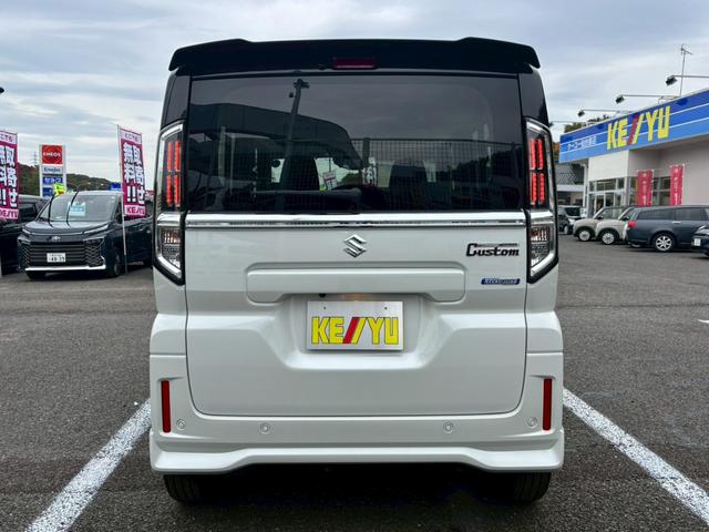 スペーシアカスタム ハイブリッドXSターボ【届出済未使用車/4WD/全方位ナビ】 【スズキコネクト9型全方位ナビ/フルセグ/BT接続】【コーナーセンサー/追従クルコン/衝突軽減】【ハーフレザー/シートヒーター/オットマン/両側電動ドア】【LEDライト/フォグ】【パドルシフト】(45枚目)