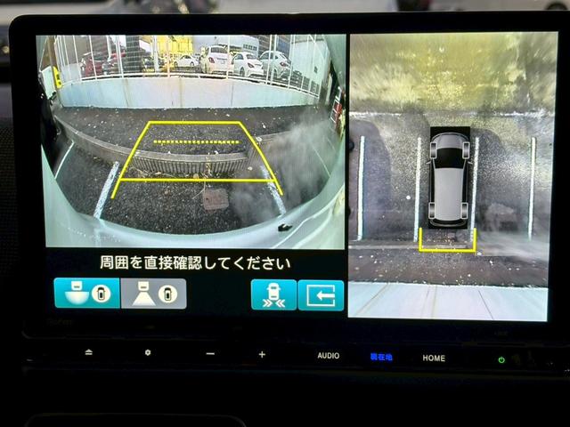 フリード ｅ：ＨＥＶエアー　ＥＸ【４ＷＤ／登録済み未使用車／６人乗り】　【１１．４型ナビ／ホンダセンシング／マルチビューカメラ】【ＥＴＣ２．０／ＬＥＤヘッドライト／ワイパー熱線】【フルセグＴＶ／ＢＴ接続】【電動パーキング／ブレーキホールド】【シートヒーター／ハーフレザー】（7枚目）